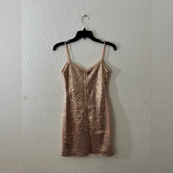 Un Deux Trois UDT Fashion Girls Blush Sequin Mini Dress Big Kids Size 16 Un Deux Trois UDT Fashion Girls Blush Sequin Mini Dress Big Kids Size 16